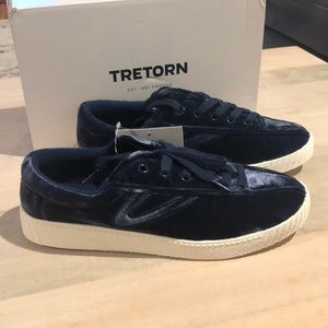 Tretorn x Madewell Velvet Sneakers